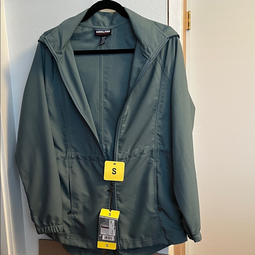 Kirkland Signature Teal Windbreaker